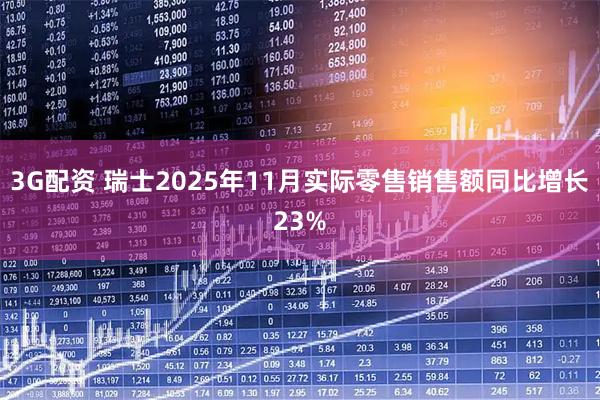 3G配资 瑞士2025年11月实际零售销售额同比增长23%
